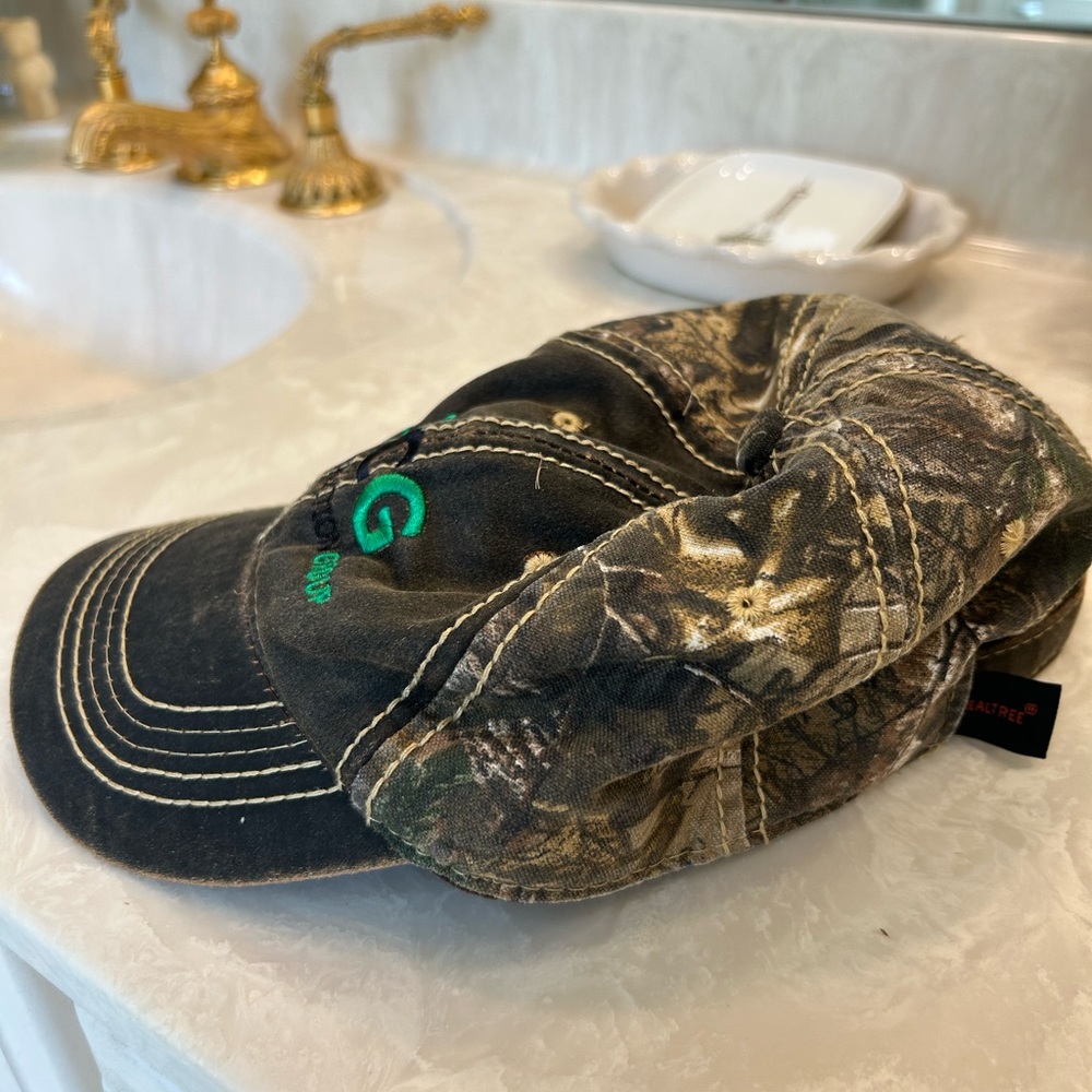 CCG Camouflage Baseball Cap, Vintage Construction Cap, One Size Fits All - Picture 5 of 11